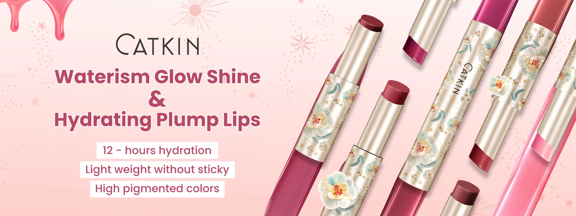 Catkin Cosmetics collection with luxurious Chinoiserie-inspired design